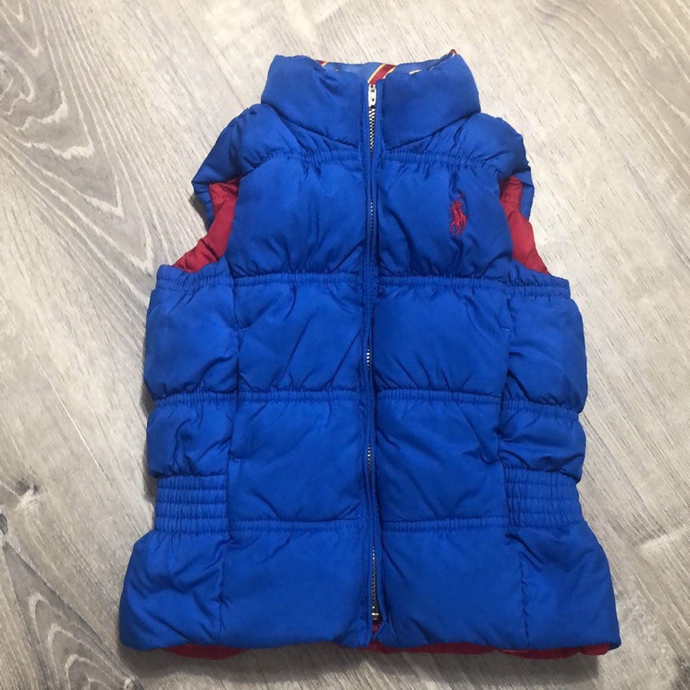 Polo Ralph Lauren kid’s vintage reversible vest size 5